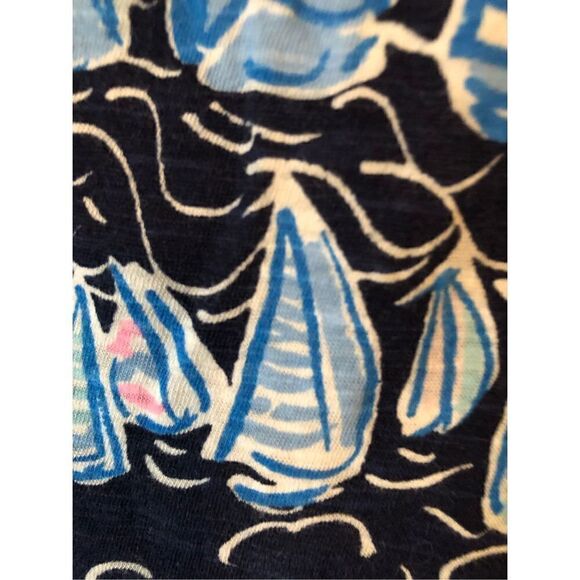 Lilly Pulitzer Sailboat Tee S - Picture 3 of 6